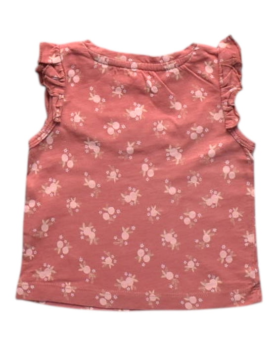 A Pink Sleeveless Tops from Gingersnaps in size 6-12M for girl. (Back View)