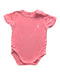 A Pink Short Sleeve Bodysuits from Raph and Remy in size 0-3M for girl. (Front View)