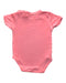 A Pink Short Sleeve Bodysuits from Raph and Remy in size 0-3M for girl. (Back View)