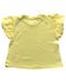 A Yellow Short Sleeve Tops from Seed in size 3-6M for girl. (Back View)