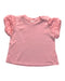 A Pink Short Sleeve Tops from Seed in size 3-6M for girl. (Front View)
