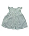 A Green Sleeveless Dresses from Buho in size 3-6M for girl. (Back View)