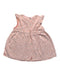 A Peach Sleeveless Dresses from Buho in size 3-6M for girl. (Back View)