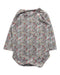 A Multicolour Long Sleeve Bodysuits from Seed in size 6-12M for girl. (Back View)