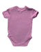 A Pink Short Sleeve Bodysuits from Raph and Remy in size 0-3M for girl. (Back View)