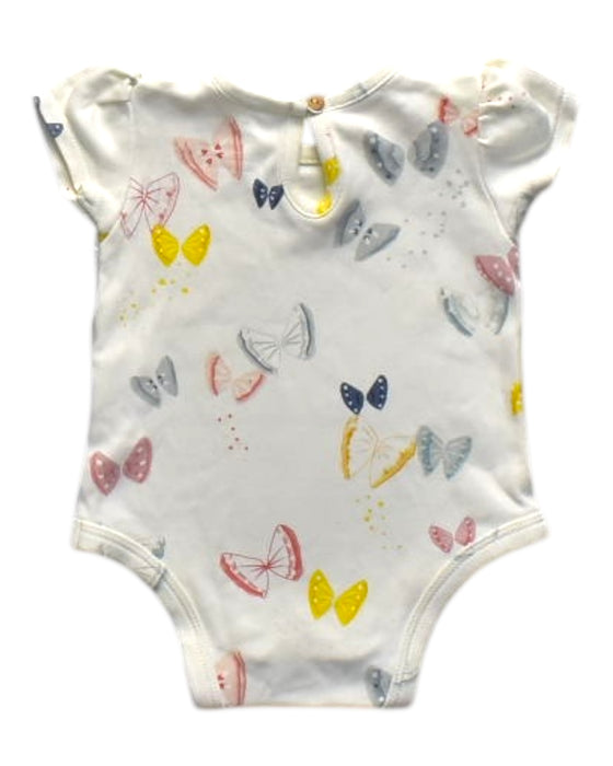 A Multicolor Short Sleeve Bodysuits from Pehr in size 0-3M for girl. (Back View)