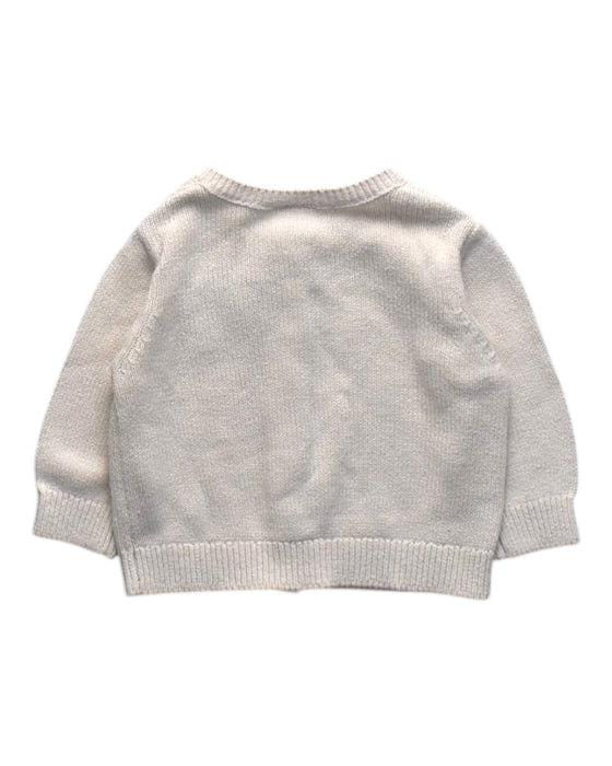 A Ivory Cardigans from Disney Baby in size 0-3M for girl. (Back View)