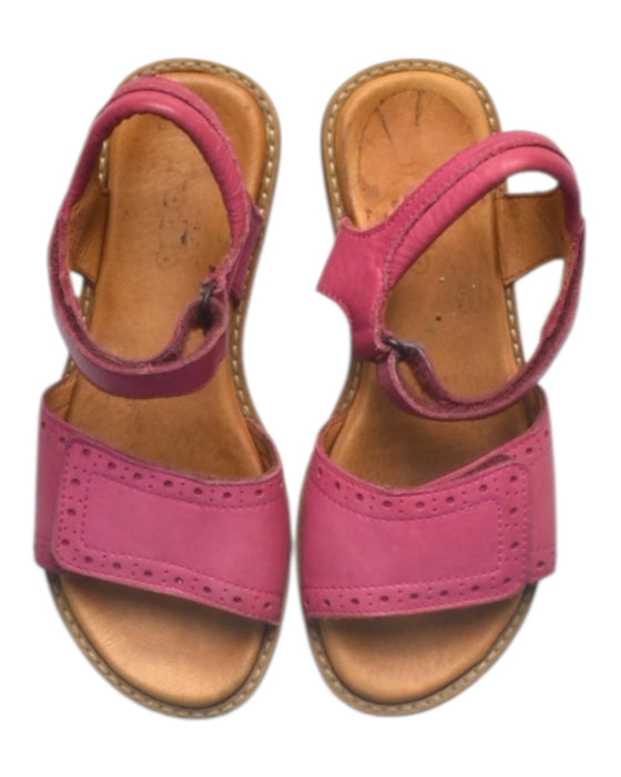 A Pink Sandals from Froddo in size 7Y for girl. (Back View)