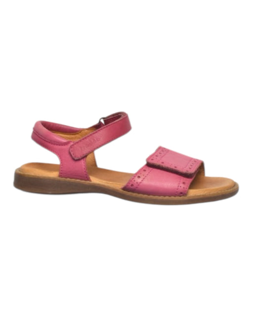 A Pink Sandals from Froddo in size 7Y for girl. (Front View)