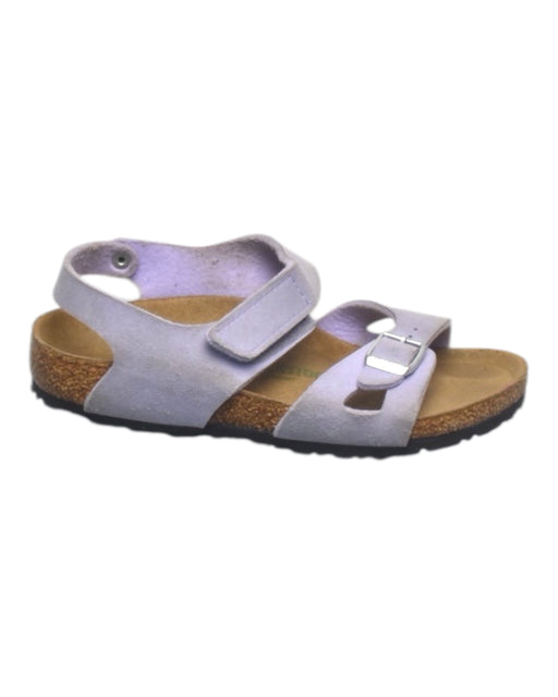 A Taupe Sandals from Birkenstock in size 7Y for girl. (Front View)