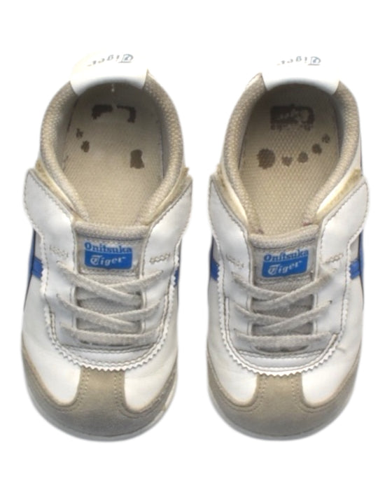 A Multicolour Sneakers from Onitsuka Tiger in size 4T for boy. (Back View)