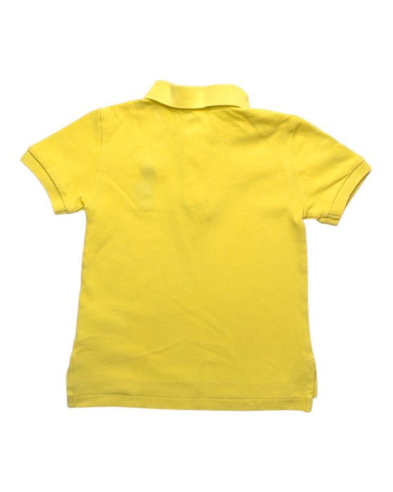 A Yellow Short Sleeve Polos from Polo Ralph Lauren in size 3T for boy. (Back View)