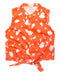 A Orange Sleeveless Shirts from Elly in size 8Y for girl. (Front View)