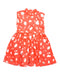 A Red Sleeveless Dresses from Elly in size 3T for girl. (Front View)