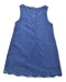 A Navy Sleeveless Dresses from Periwinkle in size 5T for girl. (Back View)