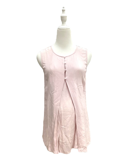 A Pink Sleeveless Tops from Seraphine in size Maternity-XS for maternity. (Front View)