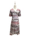A Multicolour Short Sleeve Dresses from Mothercot in size Maternity-XS for maternity. (Front View)