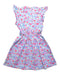 A Multicolour Sleeveless Dresses from Coco and Ginger in size 3T for girl. (Back View)