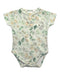 A Green Short Sleeve Bodysuits from Snuggle Hunny Kids in size 3-6M for girl. (Back View)