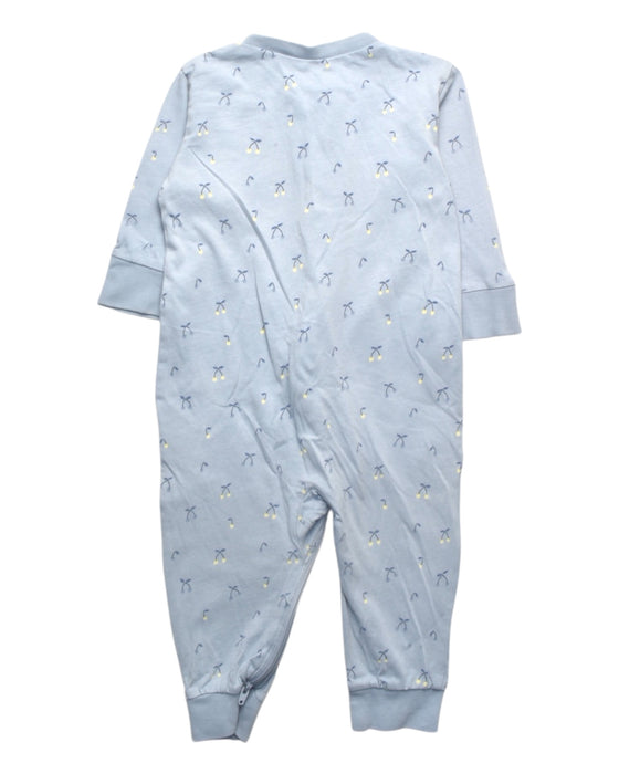 A Blue Onesies from Lindex in size 6-12M for boy. (Back View)