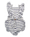 A White Sleeveless Rompers from Freya Lillie in size 12-18M for girl. (Back View)