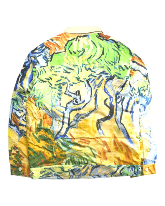 A Multicolour Lightweight Jackets from Fila in size 13Y for boy. (Back View)