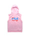 A Pink Outerwear Vests from Fila in size 11Y for girl. (Back View)