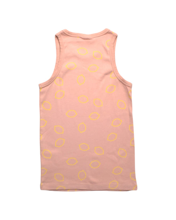 A Pink Sleeveless T Shirts from Trixie in size 10Y for girl. (Back View)