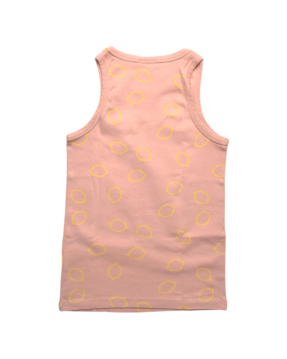 A Pink Sleeveless Tops from Trixie in size 10Y for girl. (Back View)