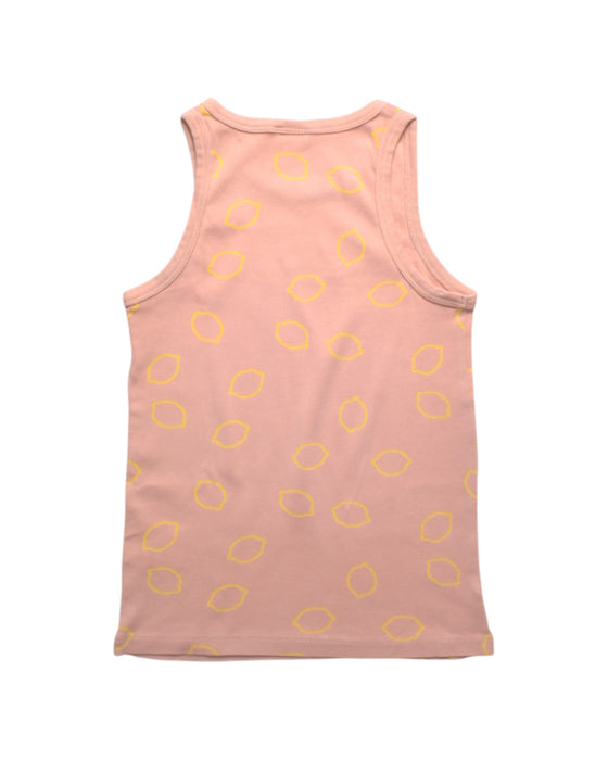 A Pink Sleeveless T Shirts from Trixie in size 10Y for girl. (Back View)