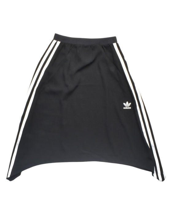 A Black Long Skirts from Adidas in size 5T for girl. (Front View)