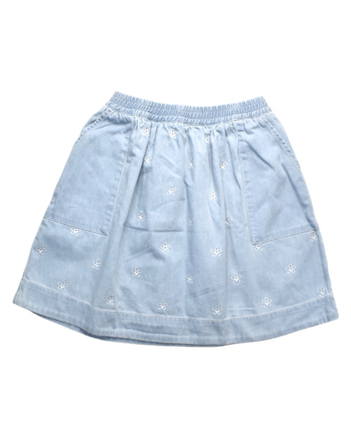 A Blue Mid Skirts from Little Marc Jacobs in size 8Y for girl. (Front View)
