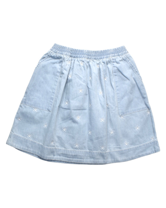 A Blue Mid Skirts from Little Marc Jacobs in size 8Y for girl. (Front View)