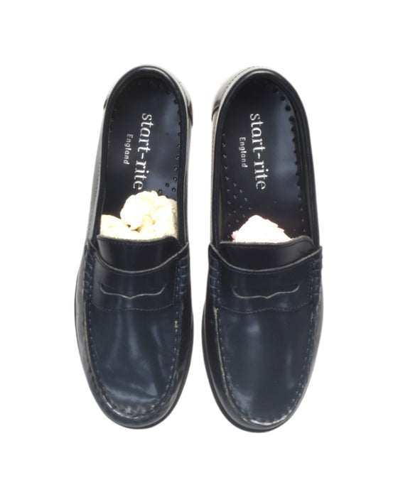 A Navy Loafers & Moccasins from Start-Rite in size 12Y for boy. (Back View)