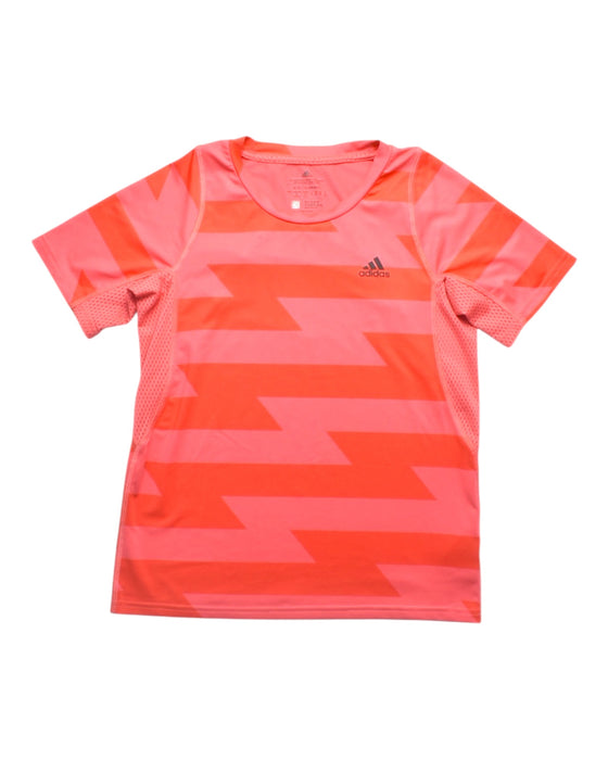 A Pink Active Tops from Adidas in size 4T for girl. (Front View)