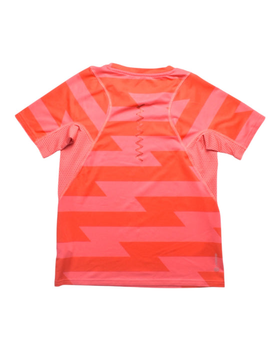 A Pink Active Tops from Adidas in size 4T for girl. (Back View)