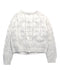 A White Cardigans from Pink Heart in size 10Y for girl. (Back View)