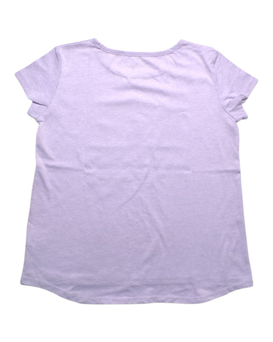 A Purple Short Sleeve T Shirts from Calvin Klein in size 12Y for girl. (Back View)