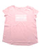 A Pink Short Sleeve T Shirts from Calvin Klein in size 12Y for girl. (Front View)