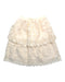 A Ivory Mid Skirts from Self-portrait in size 8Y for girl. (Front View)