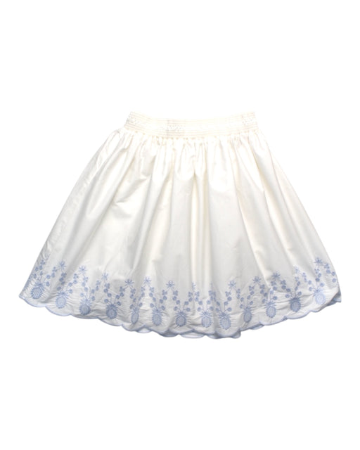 A White Short Skirts from Self-portrait in size 7Y for girl. (Front View)