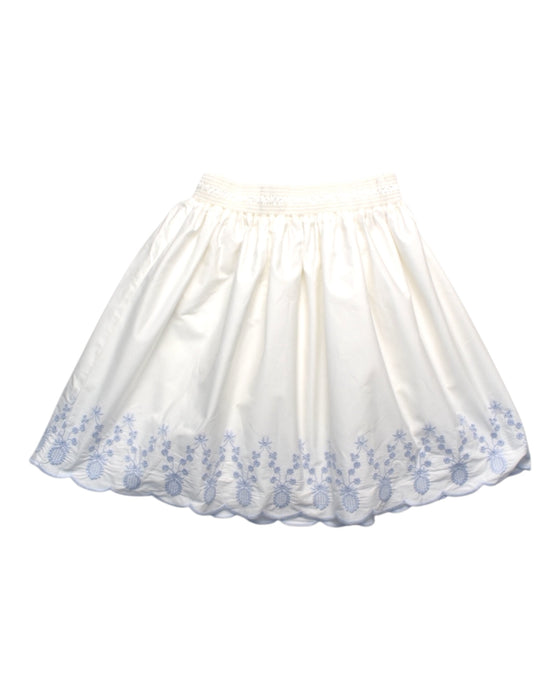 A White Short Skirts from Self-portrait in size 7Y for girl. (Front View)