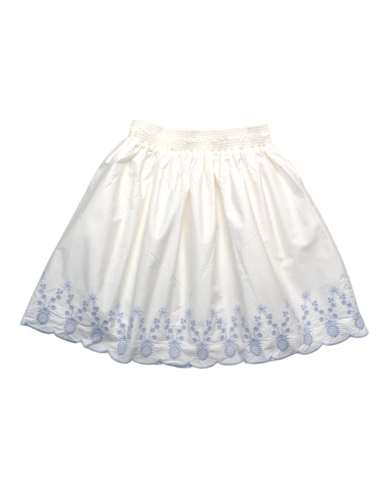 A White Short Skirts from Self-portrait in size 7Y for girl. (Back View)