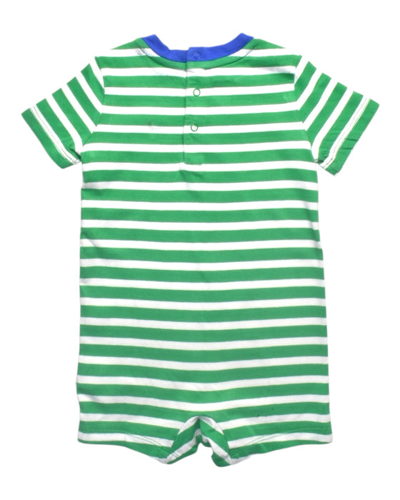 A Green Short Sleeve Rompers from Ralph Lauren in size 3-6M for boy. (Back View)