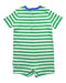 A Green Short Sleeve Rompers from Ralph Lauren in size 3-6M for boy. (Back View)