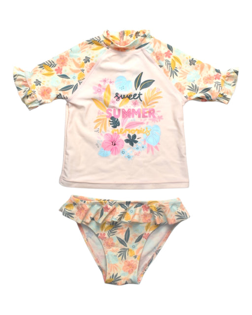 A Multicolour Swim Sets from Vertbaudet in size 3T for girl. (Front View)