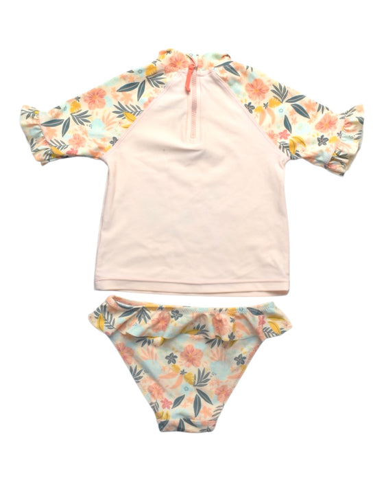 A Multicolour Swim Sets from Vertbaudet in size 3T for girl. (Back View)