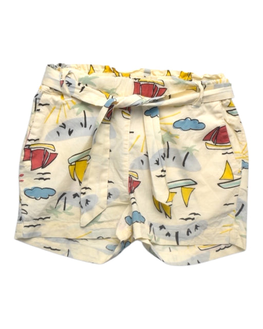 A Multicolor Shorts from Petit Bateau in size 4T for girl. (Front View)