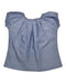 A Blue Short Sleeve Tops from Nui Organics in size 3T for girl. (Back View)