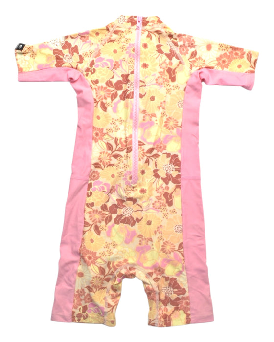 A Multicolour Rash Guards from Rip Curl in size 4T for girl. (Back View)